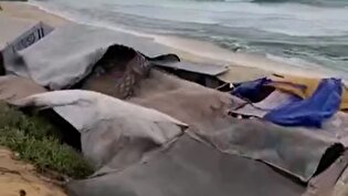 مردم مظلوم غزه زمستان را بی‌سرپناه آغاز کردند