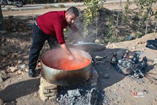 جشنواره املت و چای آتیشی در بجنورد