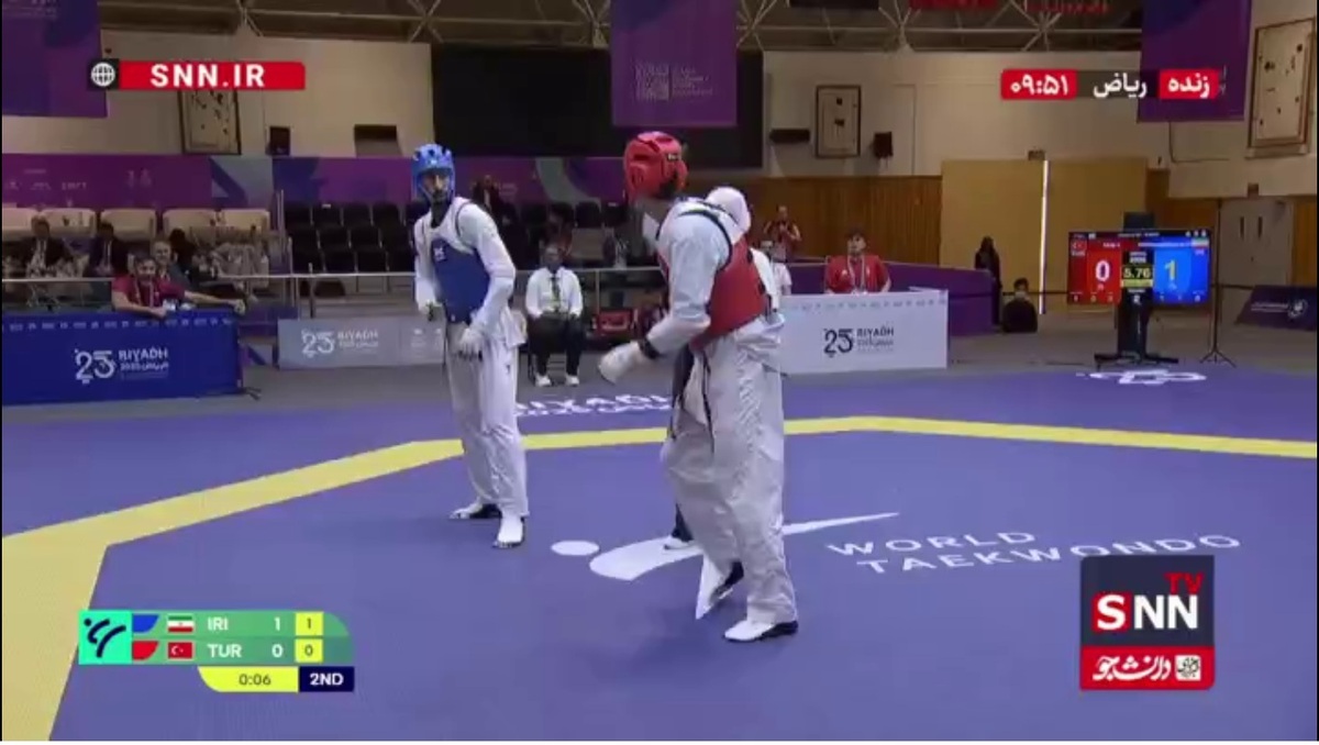 پیروزی صادقیان در مبارزه نخست