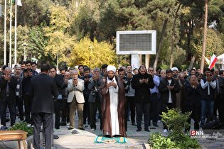 اقامه نماز طلب باران در دانشگاه علم و صنعت