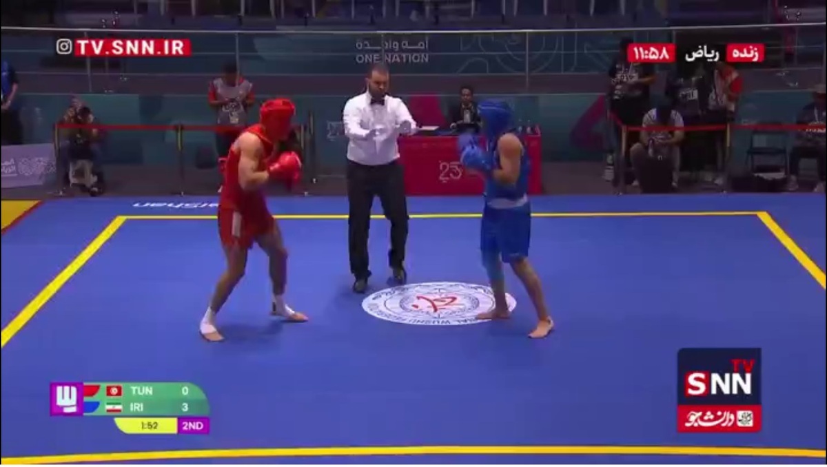 راهیابی فربد طالشی به فینال ووشو بازیهای همبستگی اسلامی