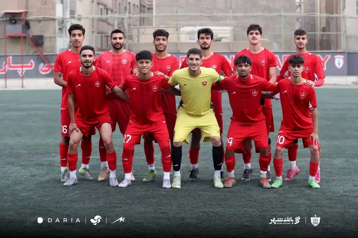 پیروزی لحظه آخری جوانان پرسپولیس مقابل پارسیان