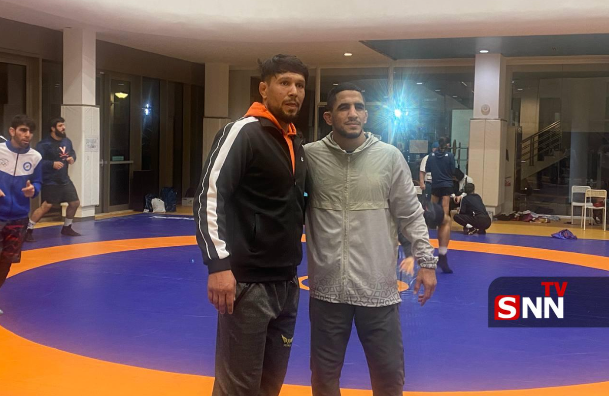 محبوبیت عجیب قاسم&zwnj;پور و عموزاد در بین کشتی گیران جهان + فیلم