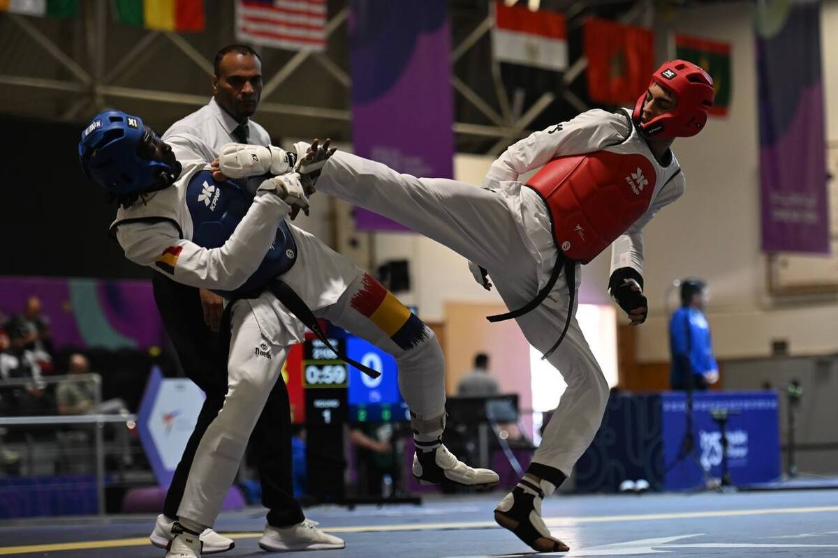 برنامه تکواندوکاران ایران در روز پایانی مسابقات تکواندو همبستگی کشورهای اسلامی