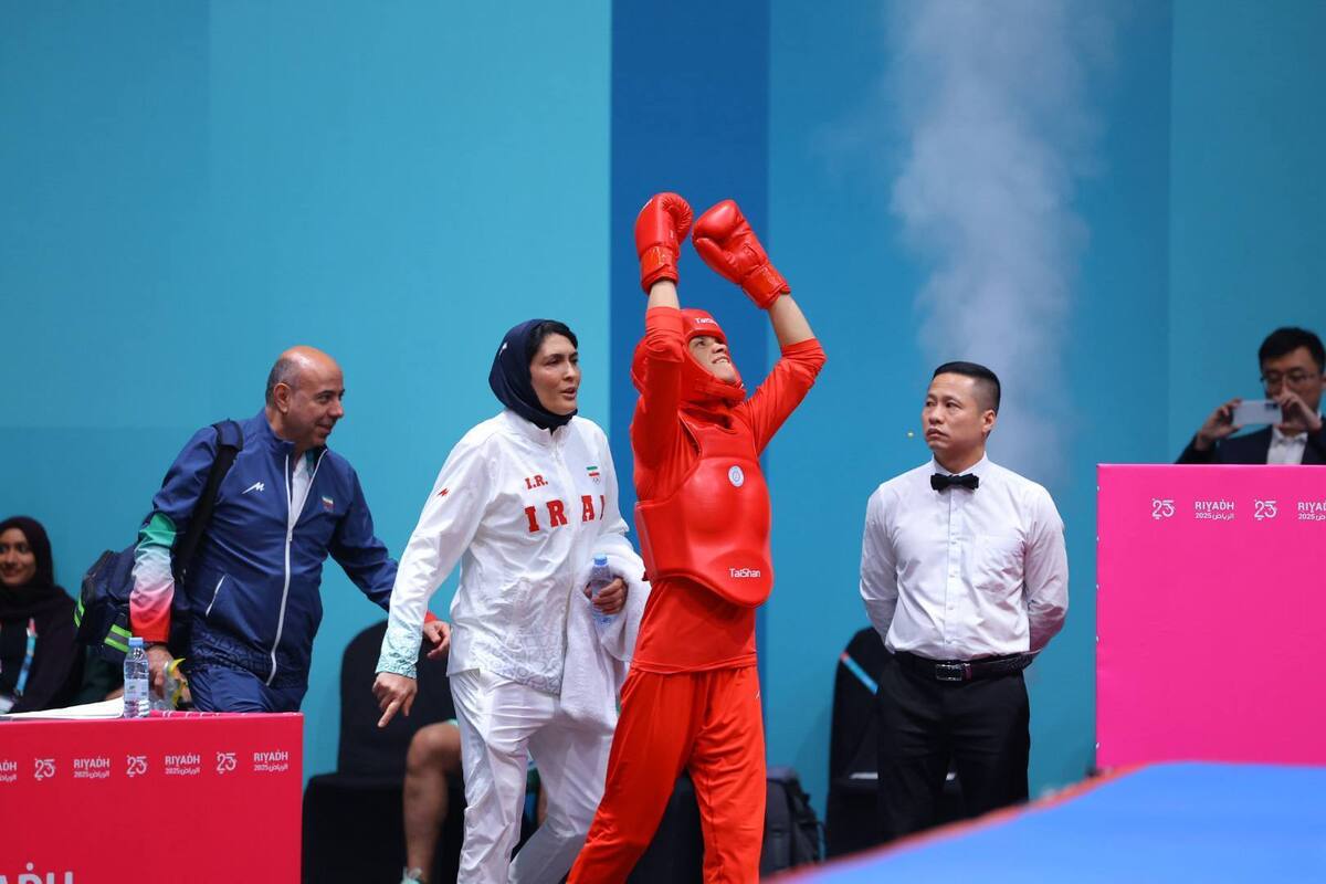 مدال طلای بازیهای همبستگی اسلامی بر گردن سارا شفیعی + فیلم