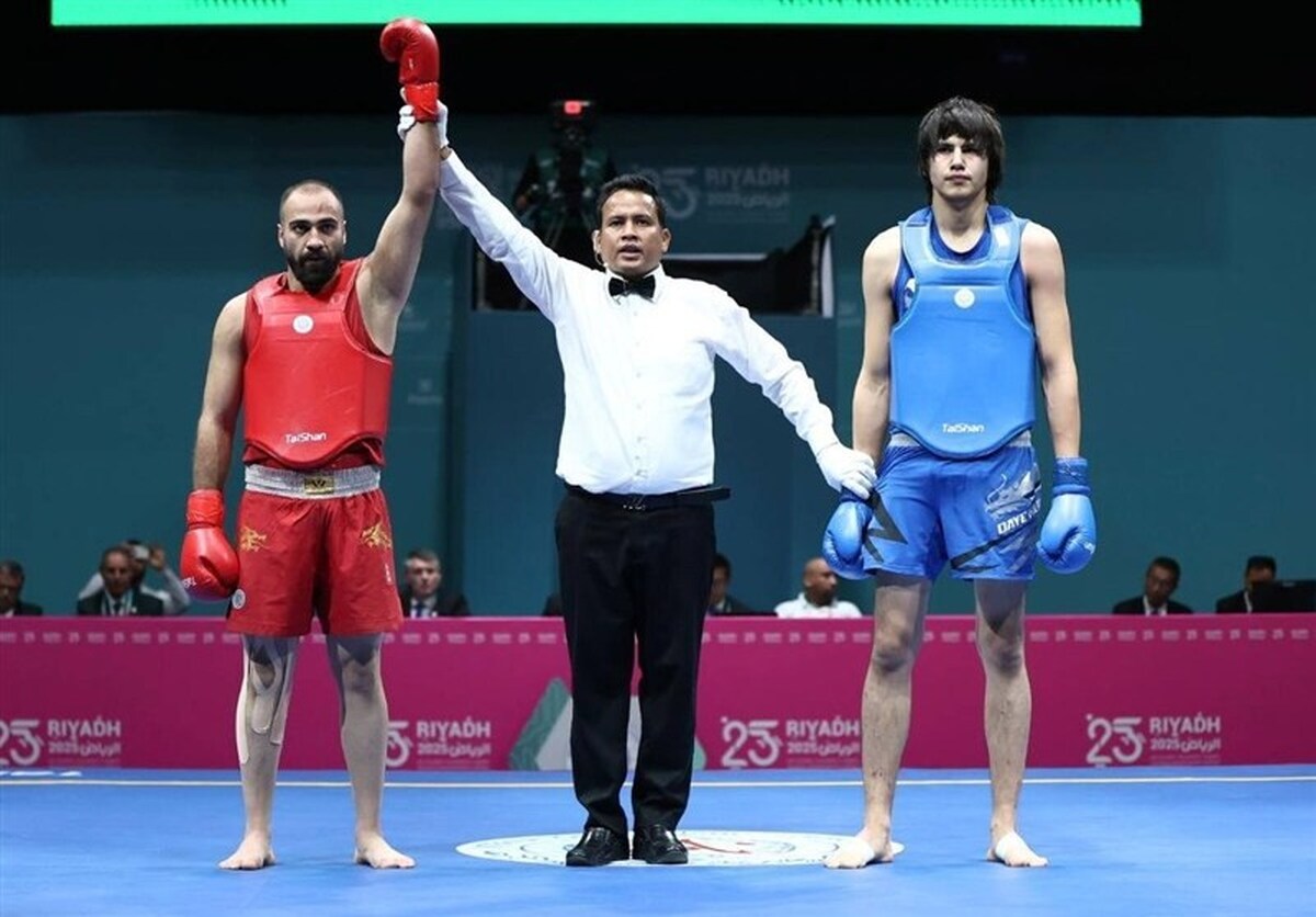 فربد طالشی به مدال نقره ووشو بسنده کرد + فیلم