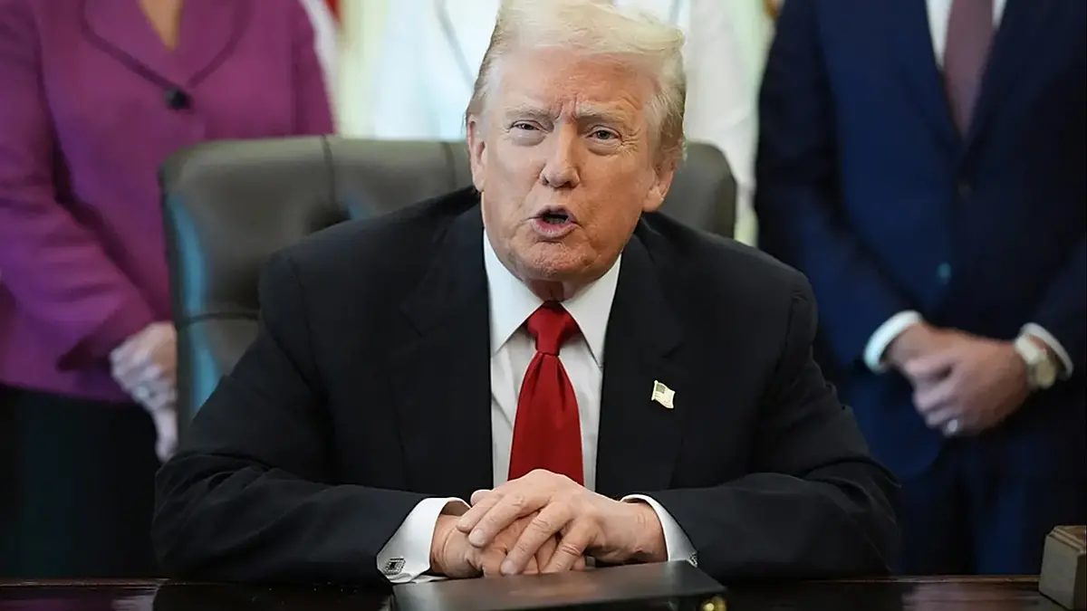 مشروح سخنان ترامپ پیش از بازگشت به کاخ سفید + فیلم