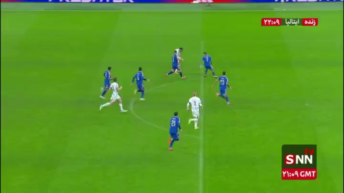 گل اول نروژ به ایتالیا توسط آنتونیو نوسا در دقیقه 63