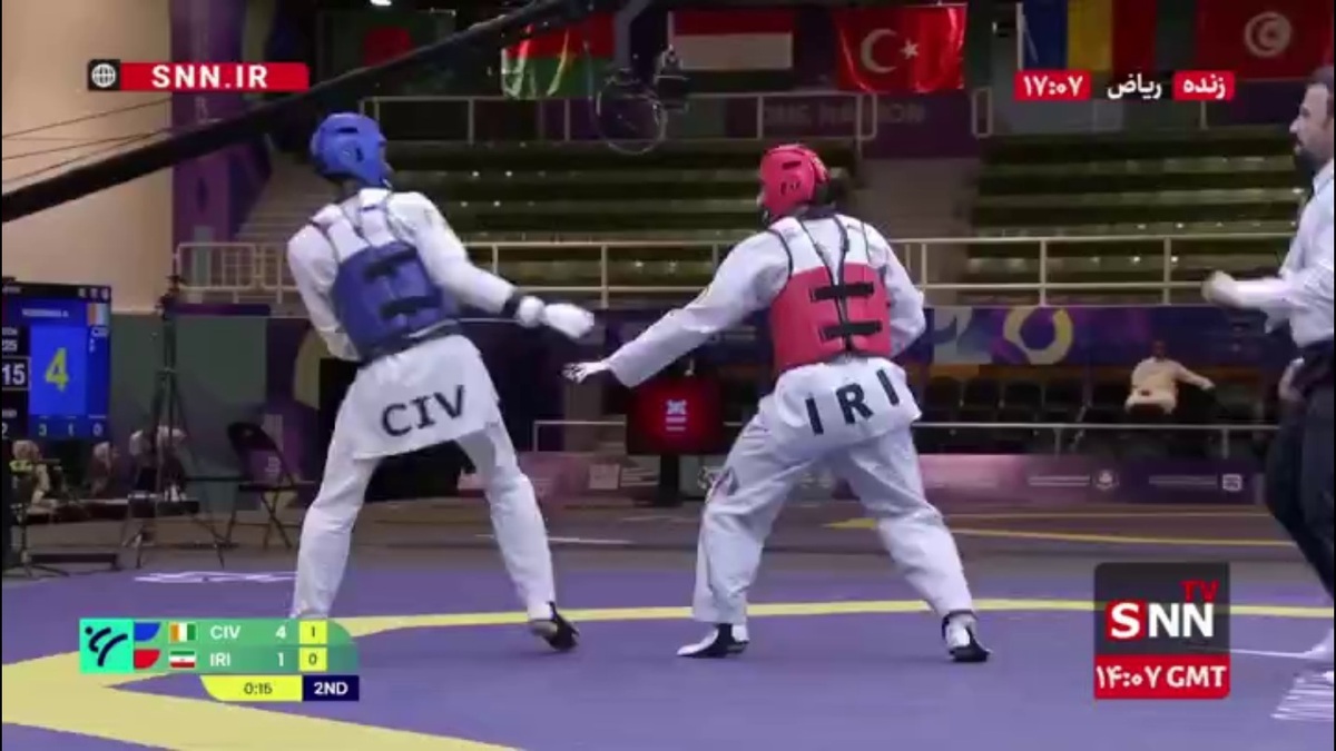 اصغری از کسب مدال بازماند