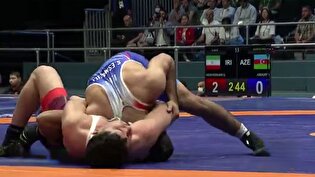 صعود اسماعیلی به نیمه نهایی با ضربه فنی حریف قطری