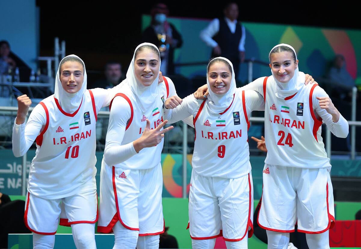 قطر هم مقابل بانوان بسکتبالیست ایران حرفی برای گفتن نداشت +فیلم