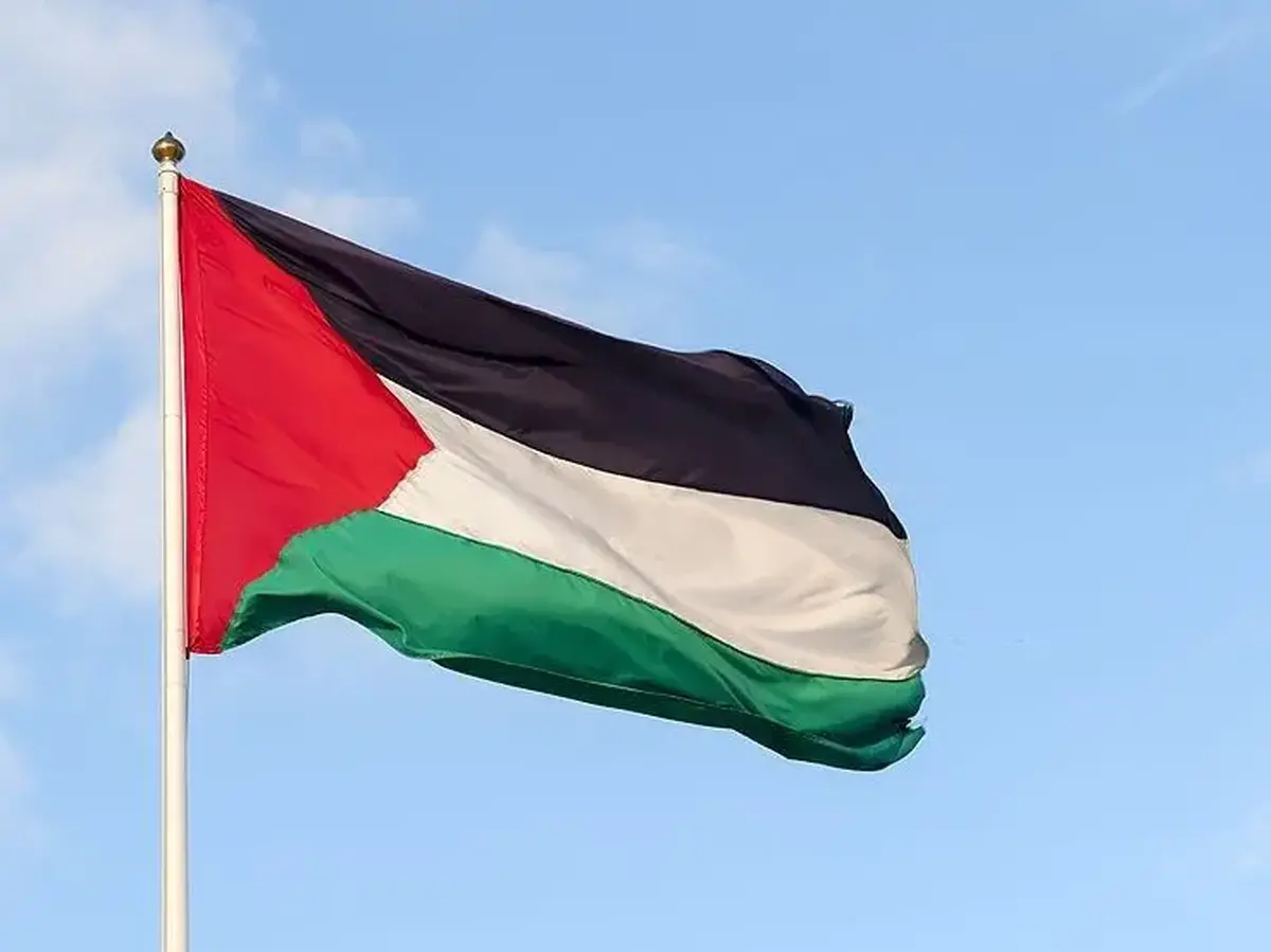 برافراشتن پرچم فلسطین در میدان مرکزی تورنتو + فیلم