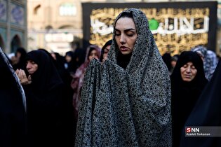 اقامه نماز طلب باران در امامزاده صالح (ع) تهران