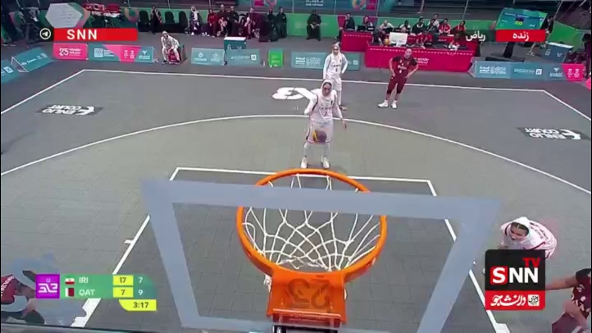 قطر هم مقابل بانوان بسکتبالیست‌ ایران حرفی برای گفتن نداشت