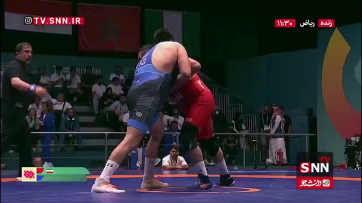 هدایتی حریف آذربایجانی را مقتدرانه شکست داد/ نماینده سنگین وزن ایران به نیمه نهایی رسید