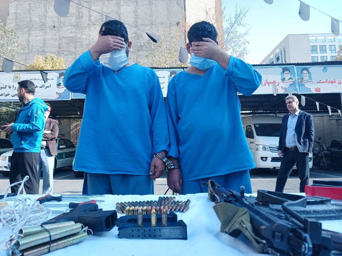 دستگیری دو عضو باند سارقان مسلح خودرو در شهرزیبا با ردیابی GPS + فیلم