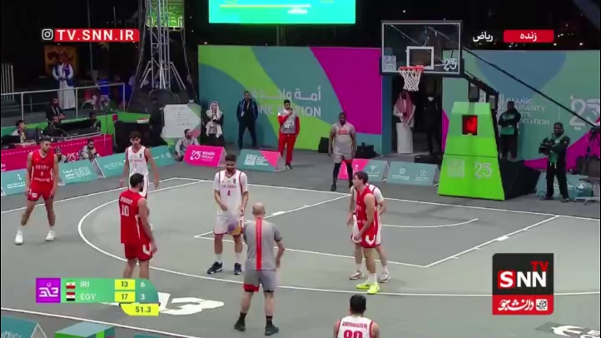 نایب قهرمانی تیم بسکتبال ۳ نفره مردان ایران