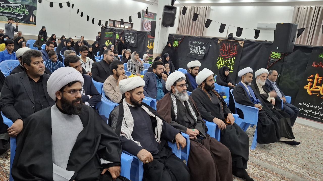 افتتاح دهمین نمایشگاه مردمی یاس کبود زابل به مناسبت ایام فاطمیه