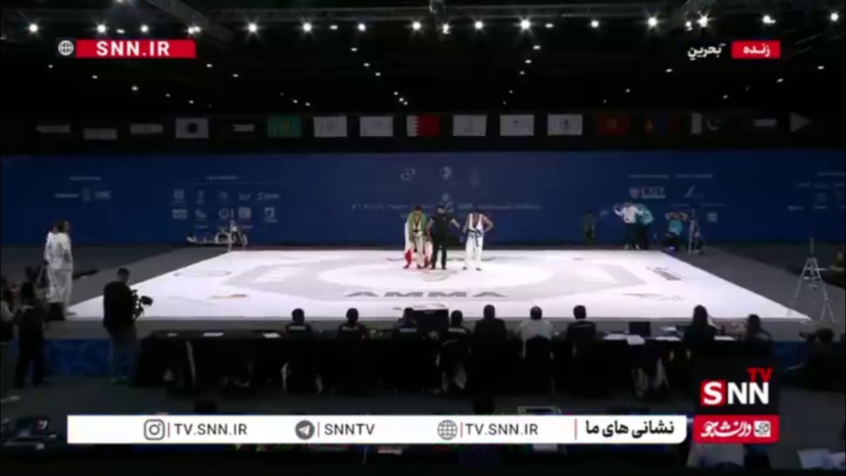 امیر مهدی وظیفه در وزن 80 کیلوگرم رشته رزمی MMA موفق به کسب مدال طلا شد