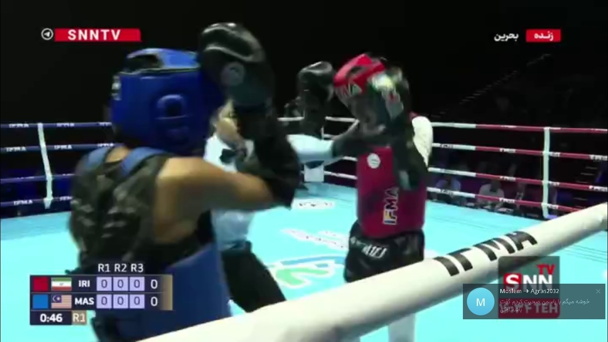 ناک اوت حریف مالزیایی در کمتر از دو دقیقه / شیر دختر دهه هشتادی ایران با پیروزی برابر رقیب خود در وزن منفی 48 کیلوگرم بازی های آسیایی جوانان بحرین به فینال راه یافت