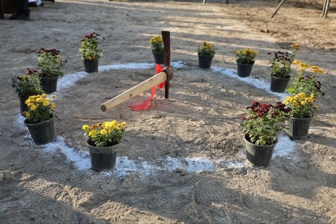 کلنگ&zwnj;زنی هنرستان فنی شهرستان مانه با همت قرارگاه محرومیت زدایی ارتش