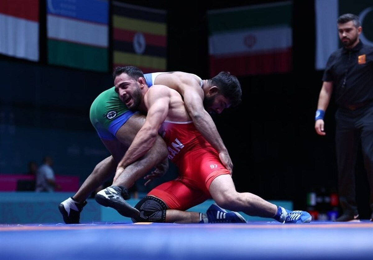 فیلم کامل کشتی امیرعلی آذرپیرا با فیتیله پیچ دیدنی و صعود مقتدرانه به فینال بازی‌های کشور‌های اسلامی