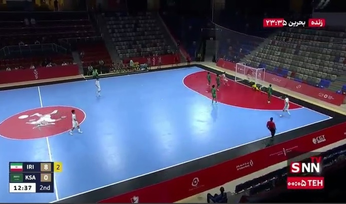 محمد کرمی هم دبل کرد گل نهم ایران به عربستان/ ایران ۹- ۰ عربستان