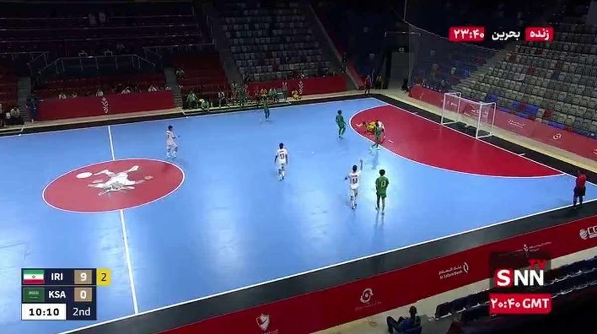 گلات حسین رضا یوسفی / گل دهم ایران به عربستان/ ایران ۱۰- ۰ عربستان