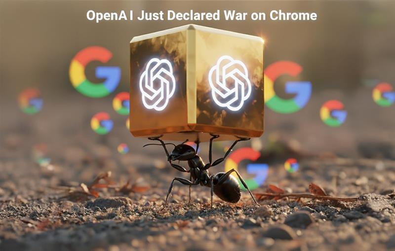 حمله مستقیم اپن‌ای‌آی به تاج وتخت گوگل؛ مرور گر ChatGPT Atlas کروم را به چالش کشید!