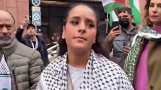 تظاهرات مردم برلین در حمایت از غزه و فلسطین