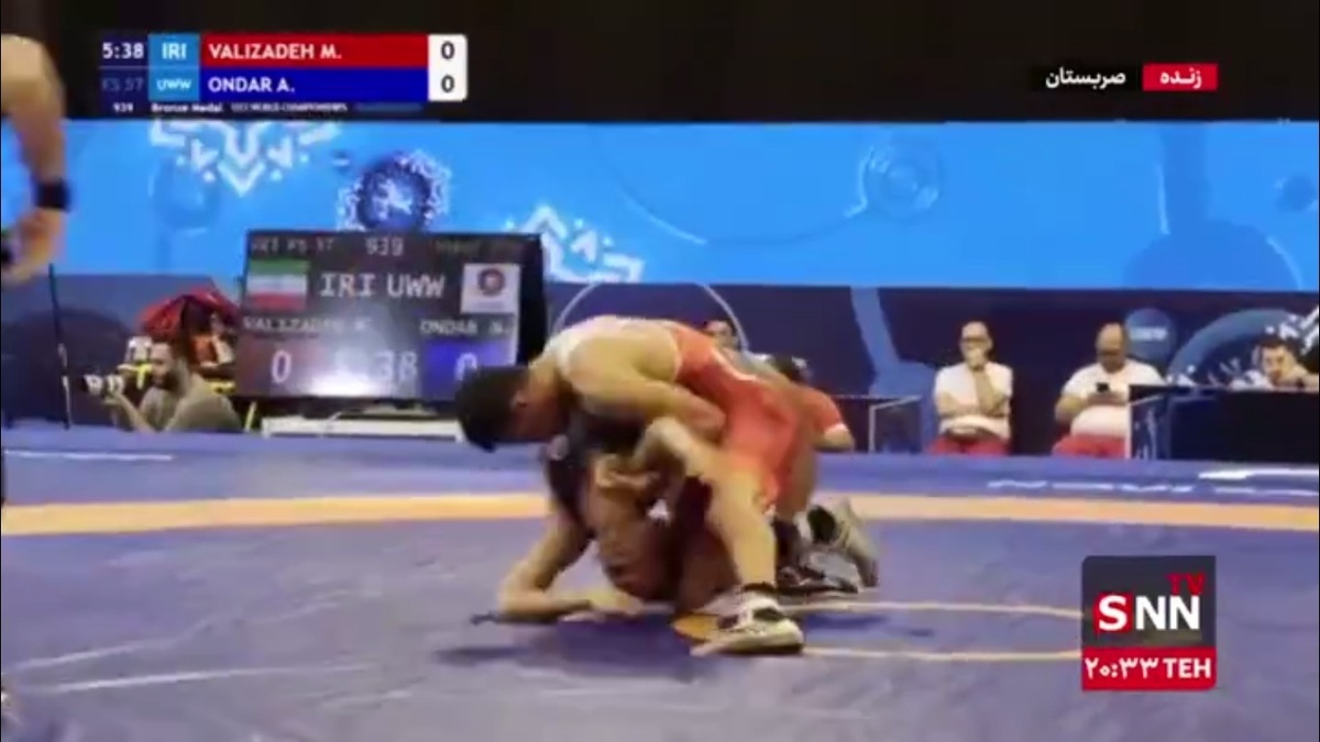 والی زاده برنزی شد