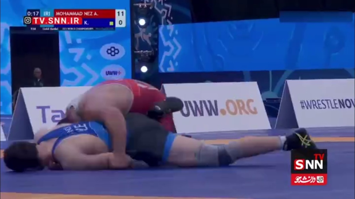 محمدنژاد طلایی شد