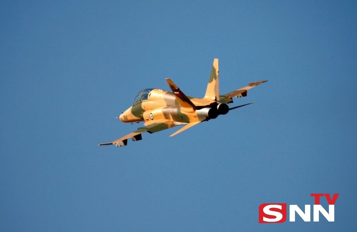 تصاویر بمباران تمرینی جنگنده صاعقه 2 ساخت ایران در جریان آموزش خلبانان جوان