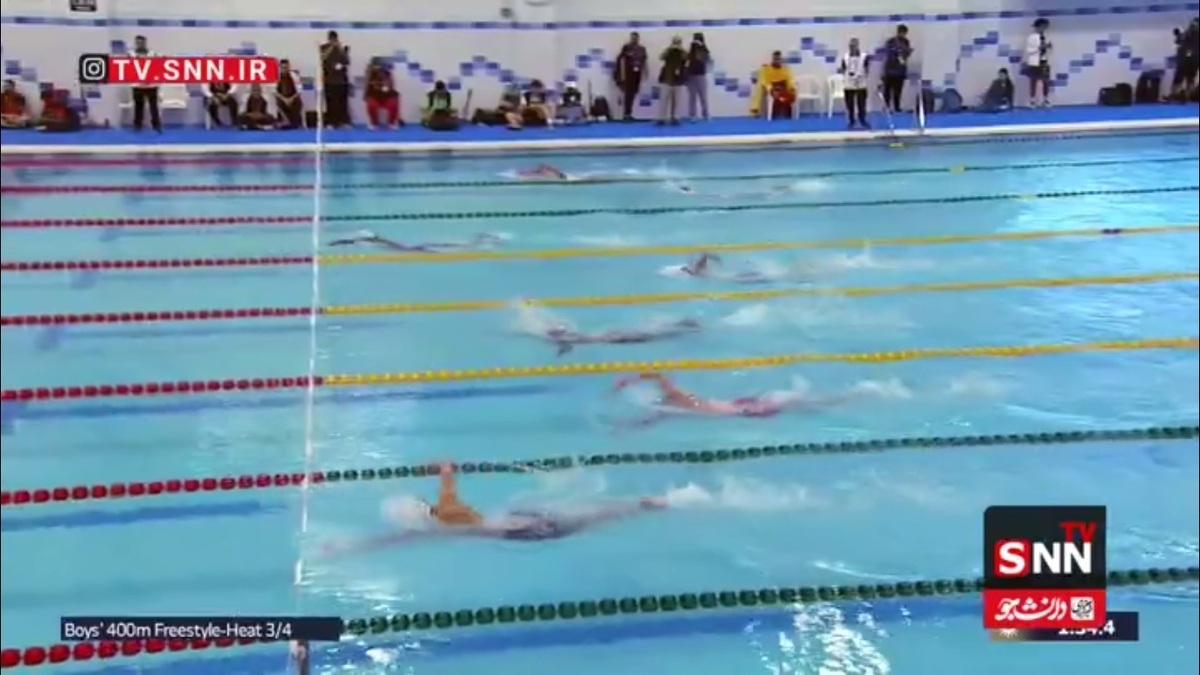 تیم شنا ایران به فینال مسابقات بحرین راه یافت