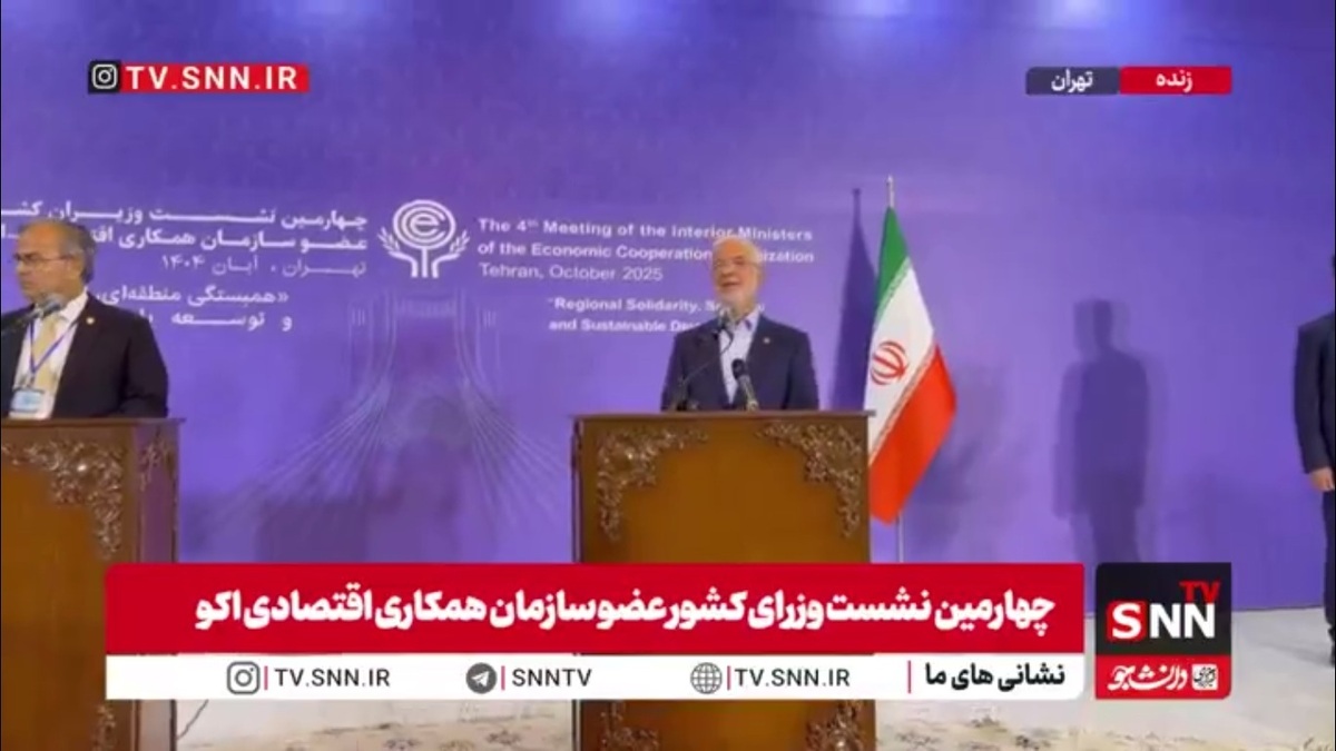 وزیر کشور: نشست امروز اکو در سطح بسیار عالی برگزار شد/ پاکستان میزبان دوره بعد است