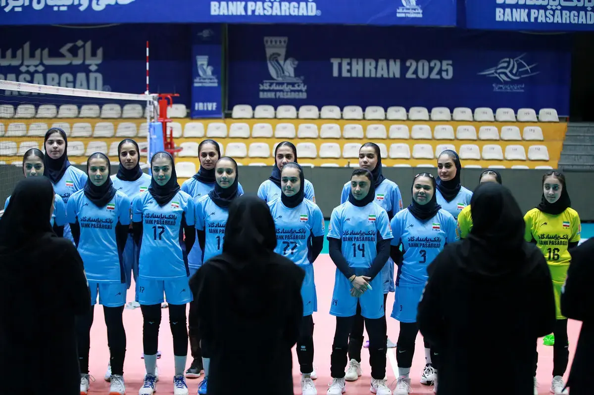 اعزام تیم ملی والیبال دختران ایران به مسابقات آسیایی اردن