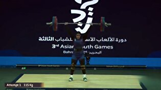 زهرا حسینی وزنه بردار دهه هشتادی کشورمان به مدال برنز رسید