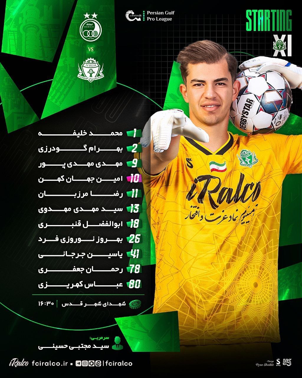 ترکیب استقلال و آلومینیوم مشخص شد/ ساپینتو ستاره محبوب را نیمکت نشین کرد