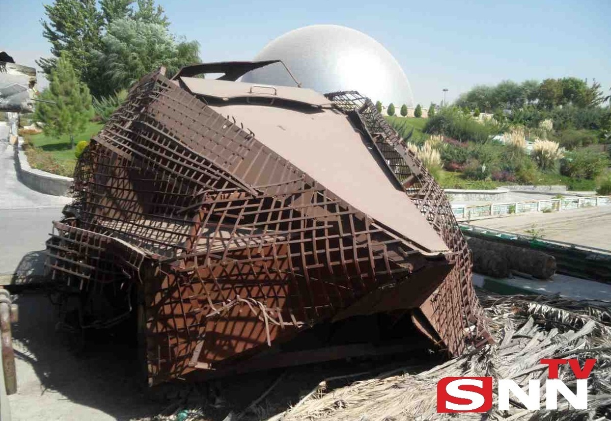 زره پوش خوفناک داعشی در عباس آباد تهران!