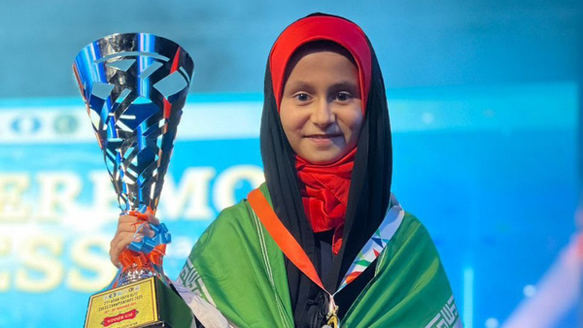 درخشش دختر شطرنجباز ایران در مسابقات آسیایی