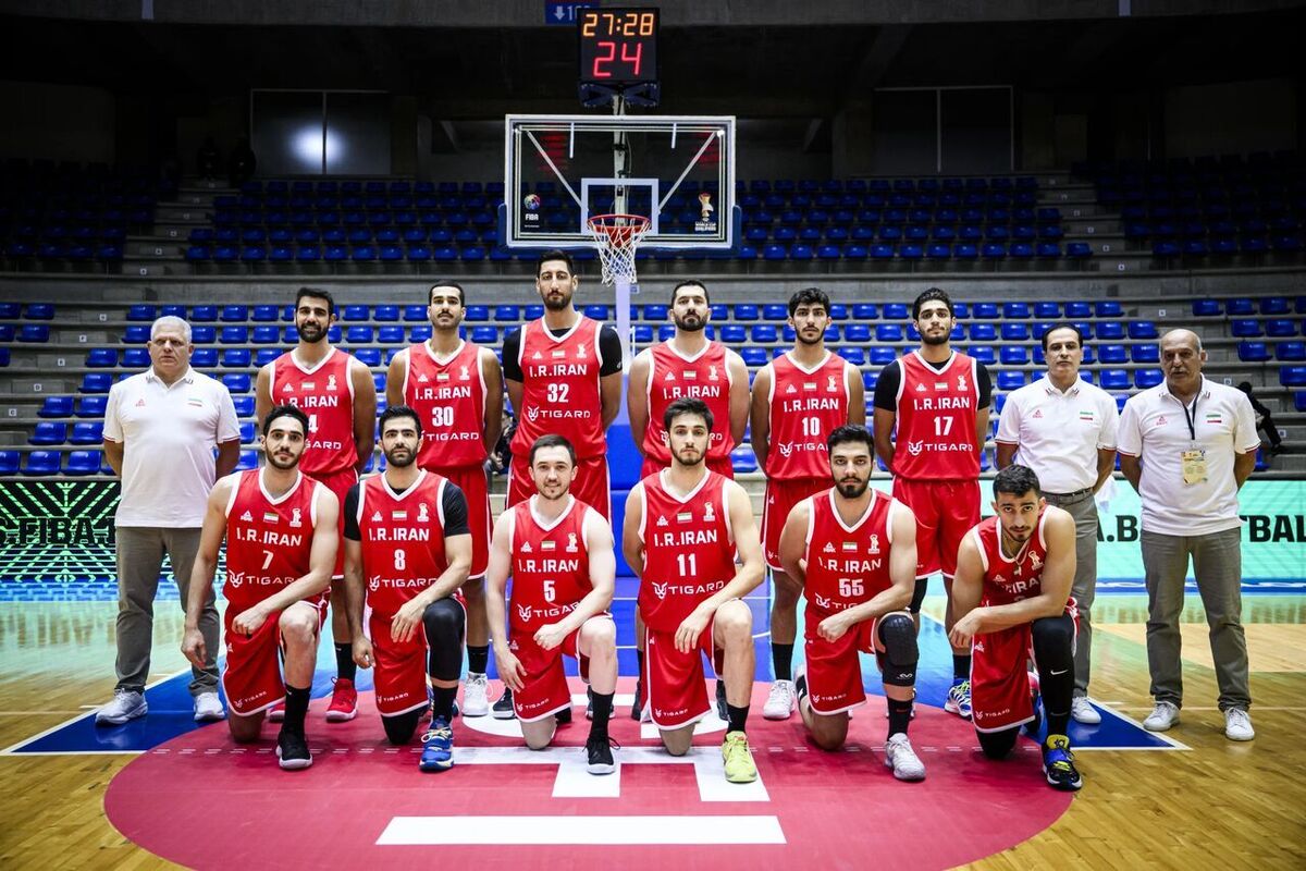 ایران پنجمین تیم برتر آسیا در انتخابی جام جهانی بسکتبال