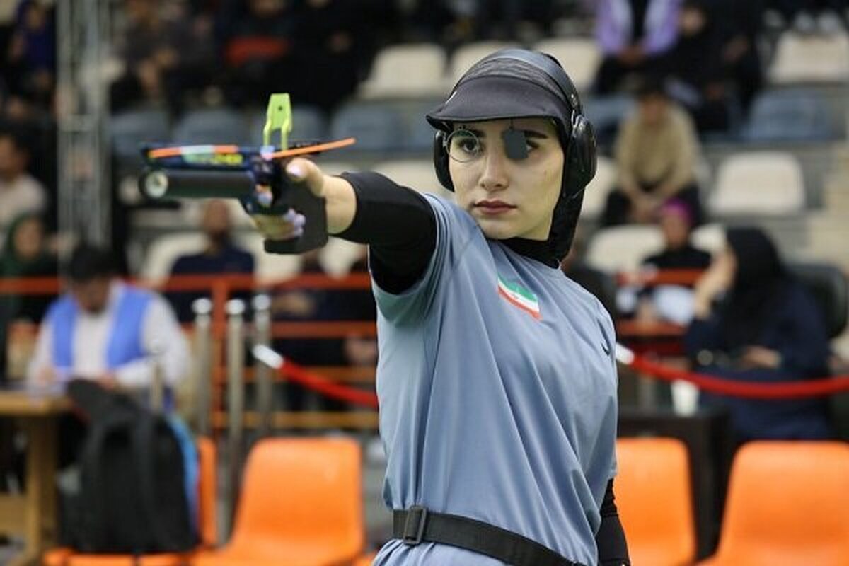 حضور هانیه رستمیان در فینال جام های جهانی تیراندازی
