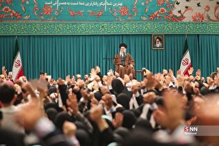 دیدار هزاران نفر از زنان و دختران با رهبر انقلاب