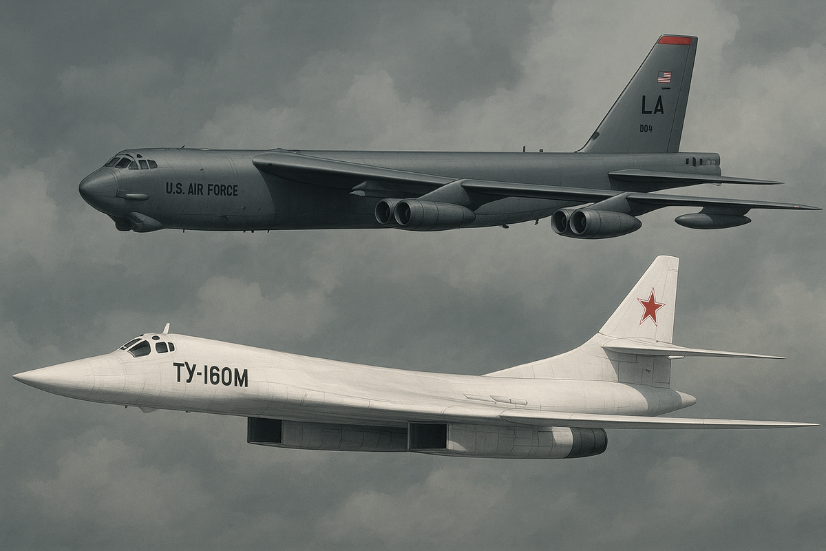 مقایسه قوی ترین بمب افکن اتمی آمریکا و روسیه