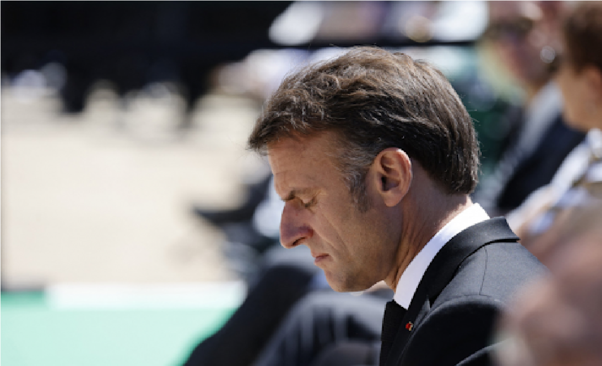 ماکرون: شرایط انسانی در غزه همچنان بحرانی است