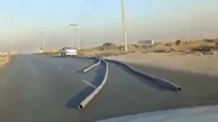 حمل بار عجیب با خودروی سواری در مشهد!