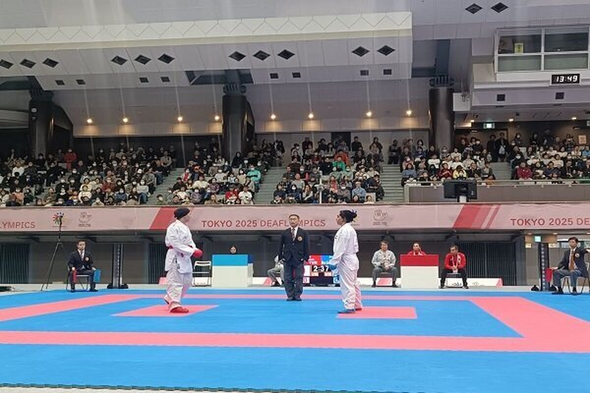 بیتا جواهری به مدال نقره رقابت‌های کاراته رسید