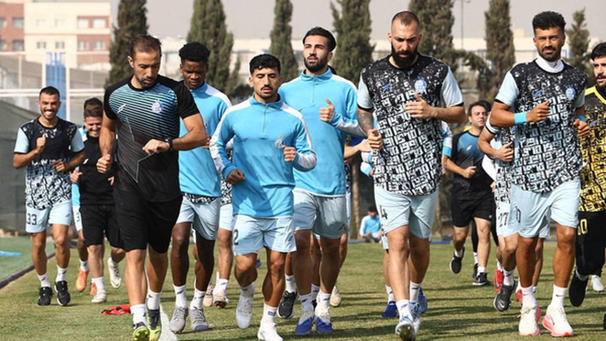 دغدغه زمین تمرین با کیفیت برای آبی پوشان پایتخت!