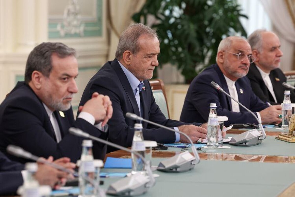 مراسم تبادل تفاهم نامه های دوجانبه ایران و قزاقستان + فیلم