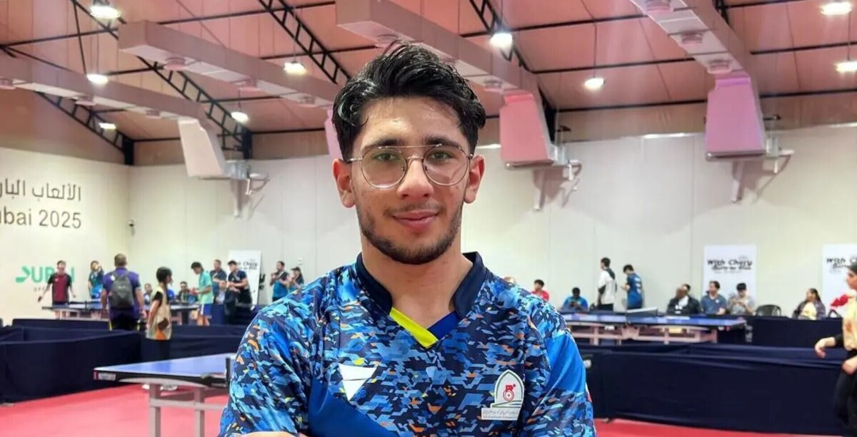 آرشام رمضانی در پاراتنیس روی میز به مدال برنز دست یافت